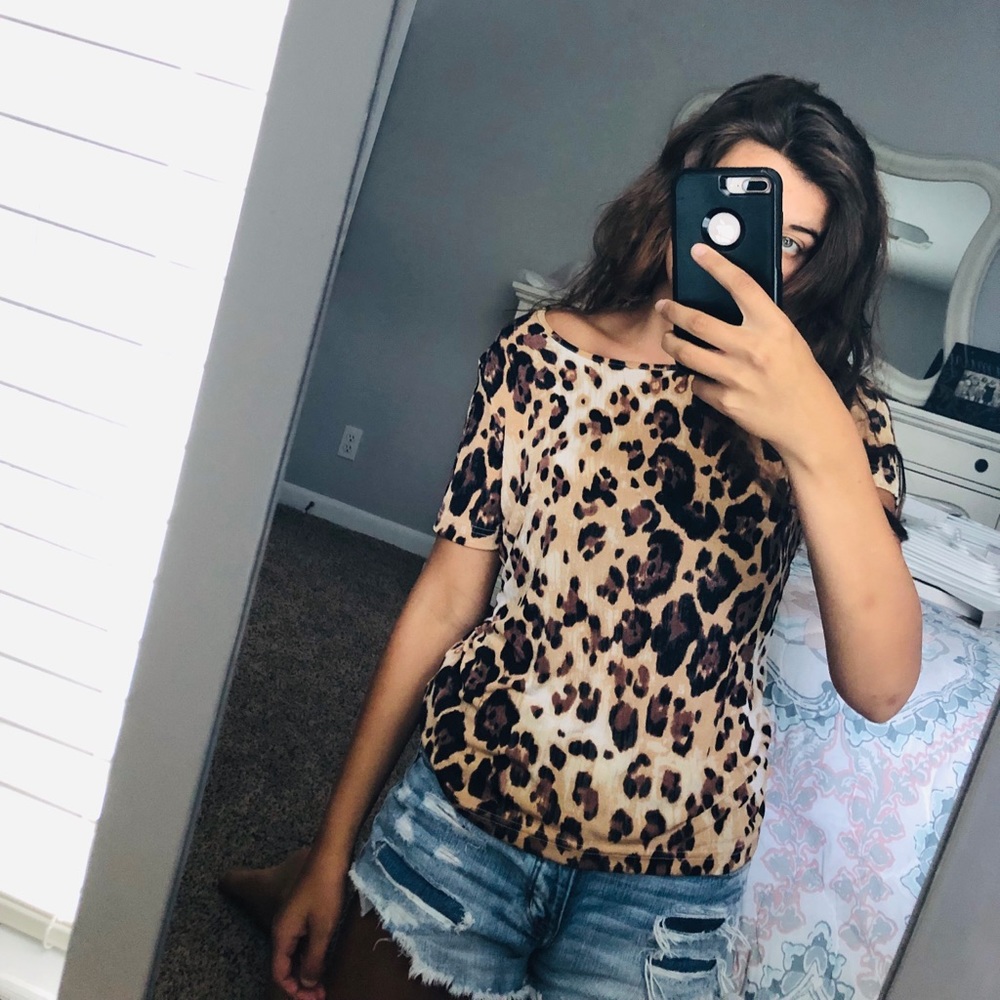 💥💥Cheetah Print Top